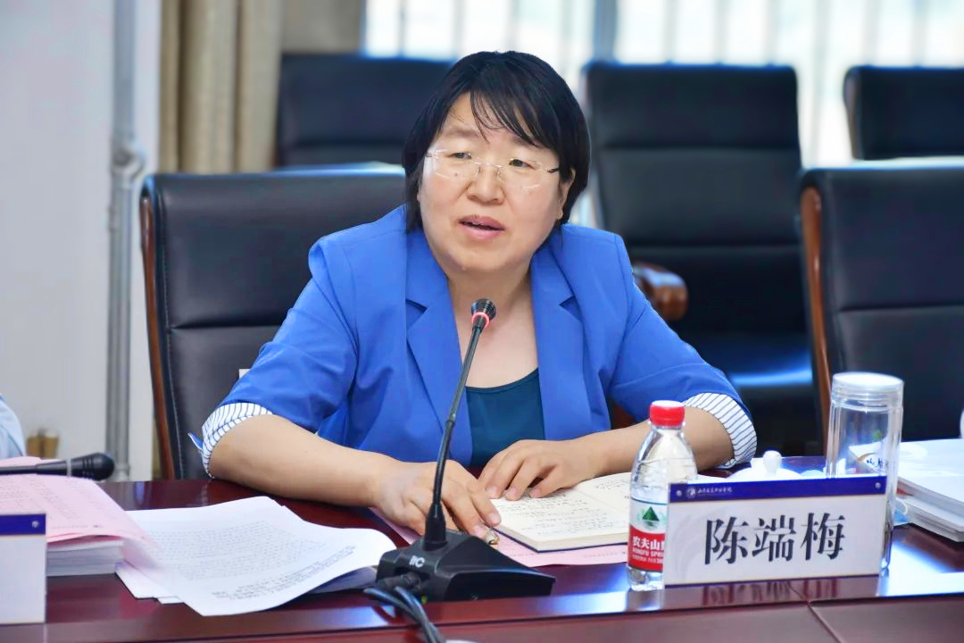 濰坊市副市長、聯(lián)合組組長陳端梅講話